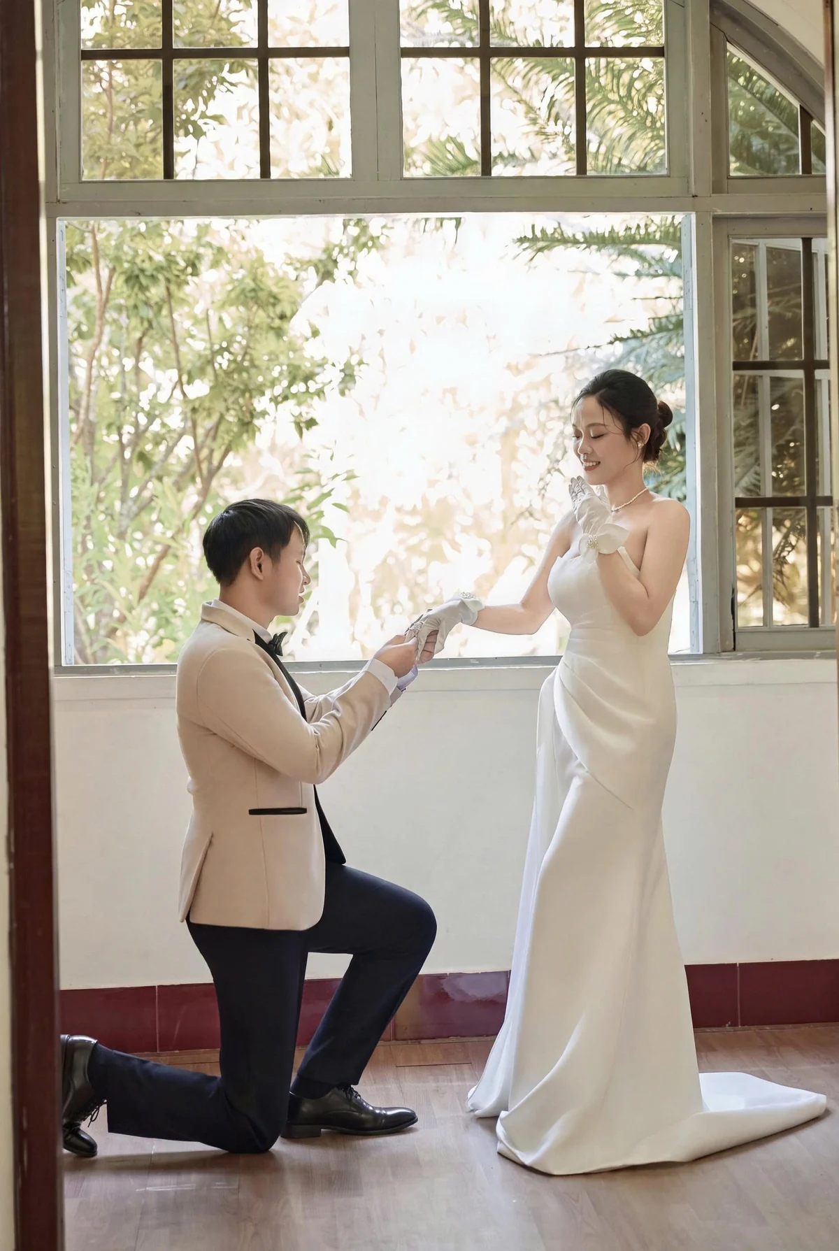 Khoảnh khắc cầu hôn